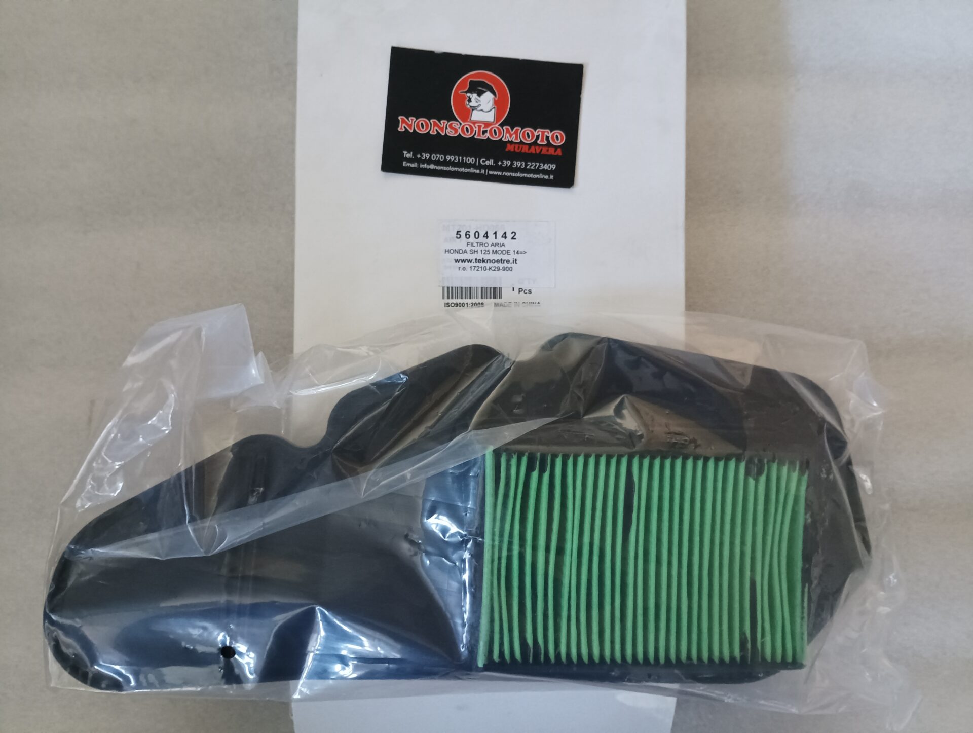 FILTRO ARIA HONDA SH 125 MY 14 ART 5604142