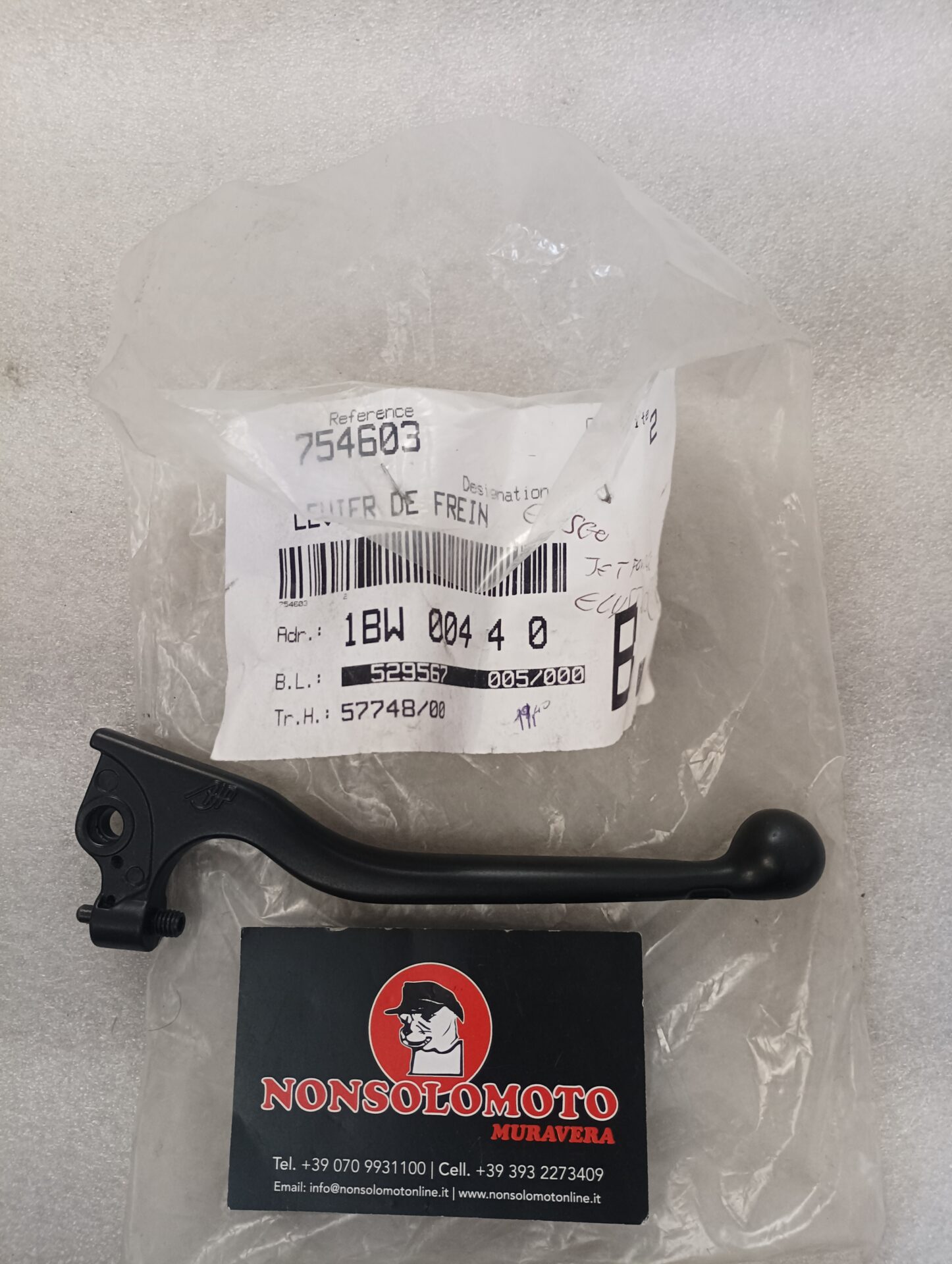 LEVA FRENO ANTERIORE PEUGEOT ELISEO ELYSTAR JET FORCE ART 754603